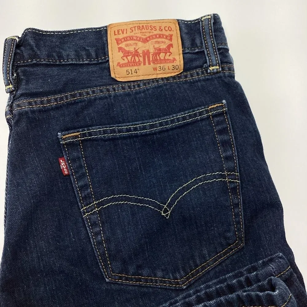 Levi’s 514 Jeans 36/30 Classic Blue Men's Jeans